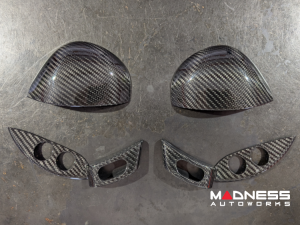 Maserati GranTurismo Interior Trim - Carbon Fiber - Steering Wheel Switch Button Trim - Quattroporte Maserati GranTurismo Interior Trim - Carbon Fiber - Steering Wheel Switch Button Trim - Quattroporte